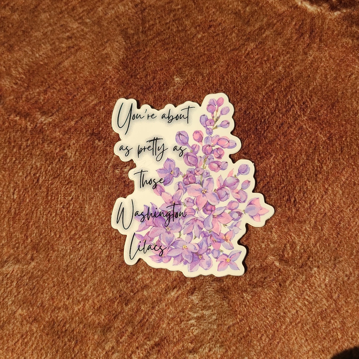 Washington Lilacs Sticker
