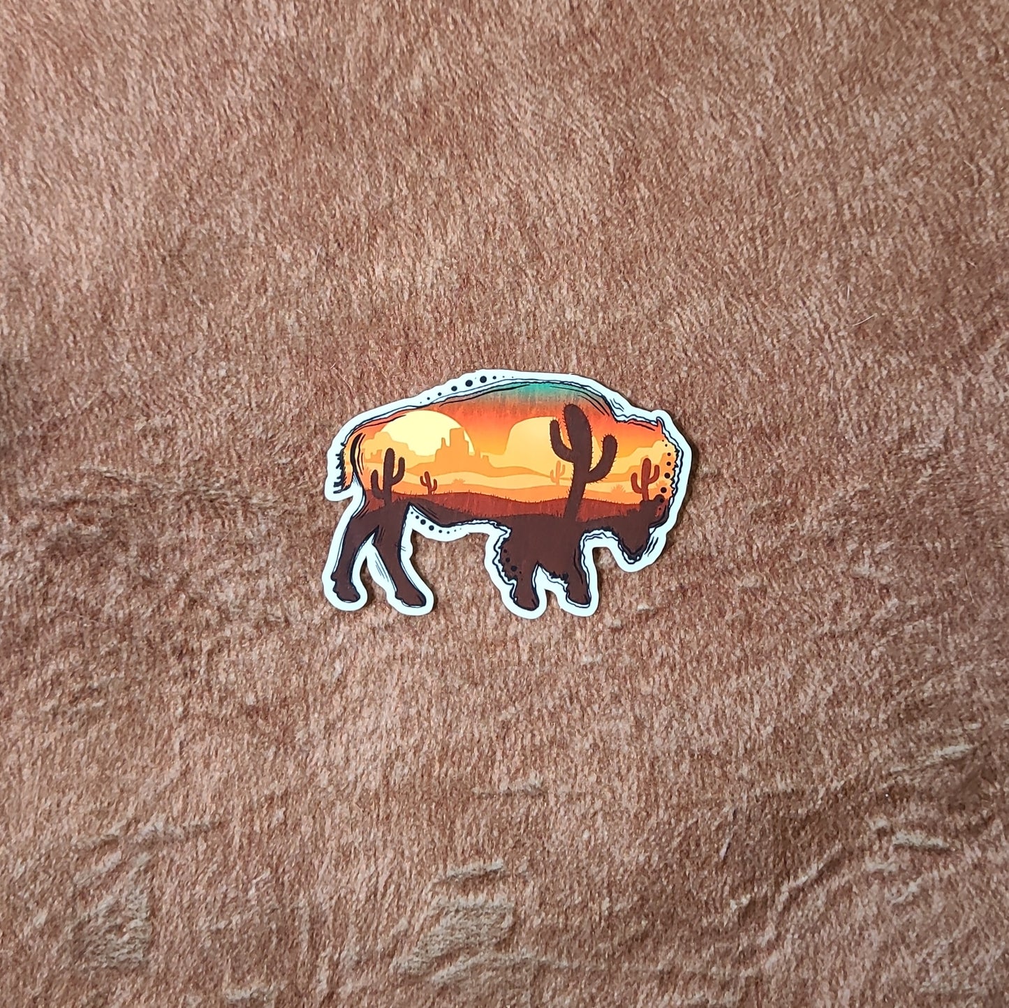 Buffalo Scene Sticker