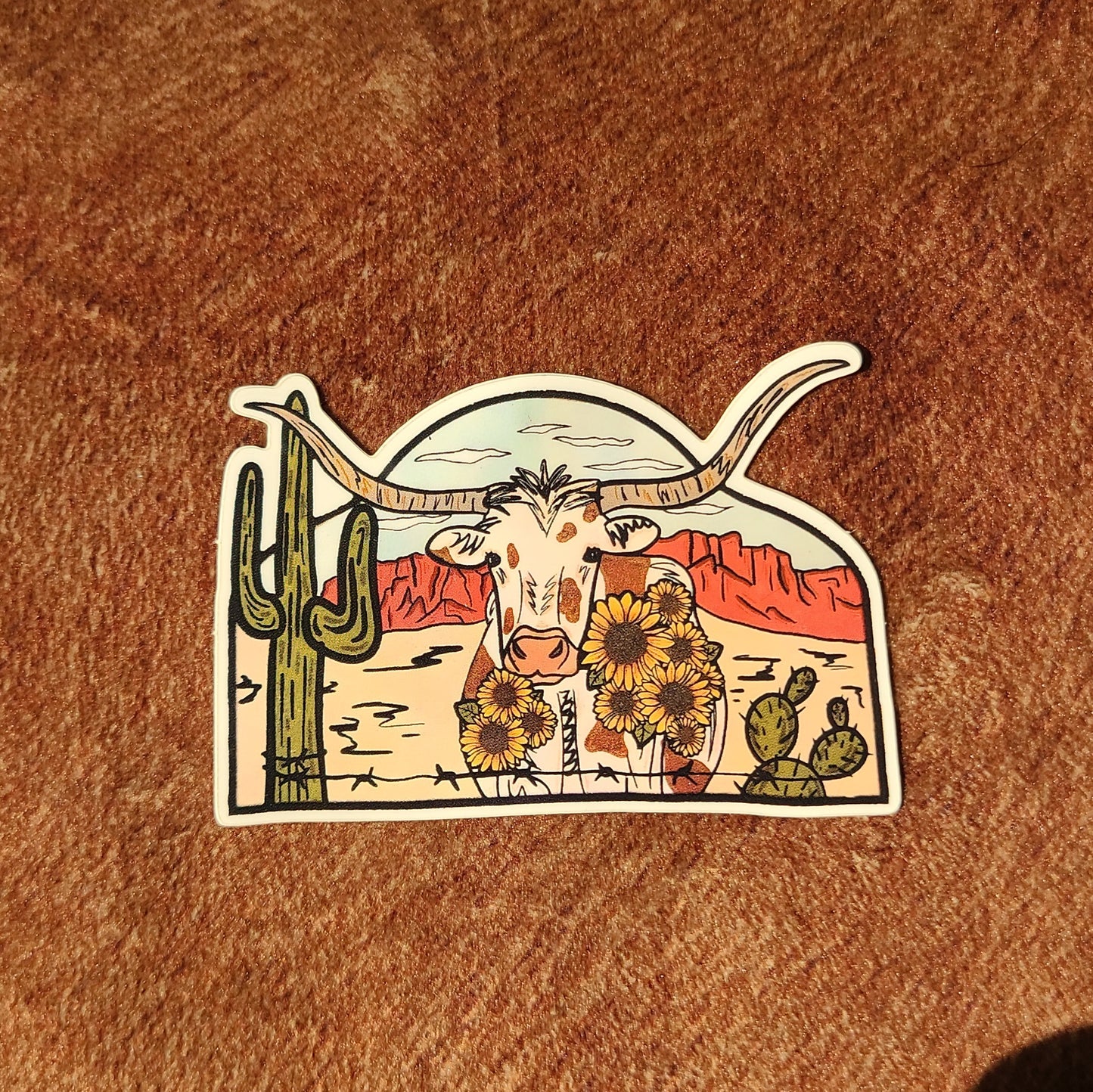 Longhorn Sticker