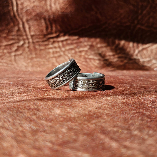 Gemini Spoon Ring