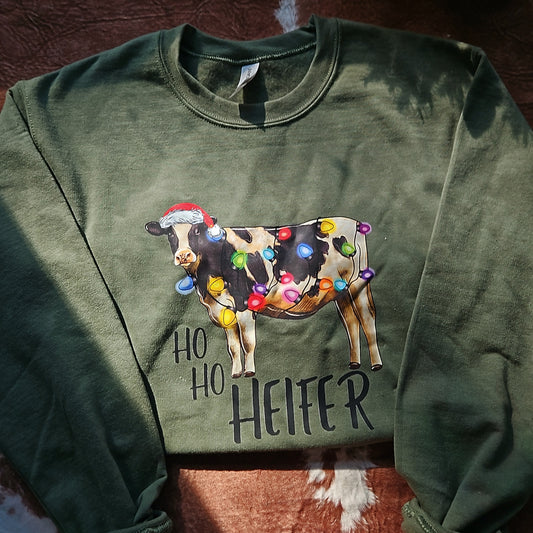 Ho Ho Heifer Sweatshirt