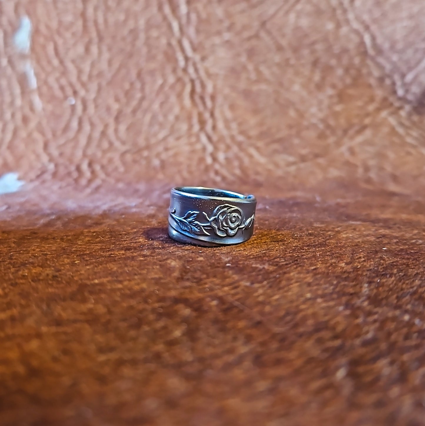Faded Rose Spoon Ring