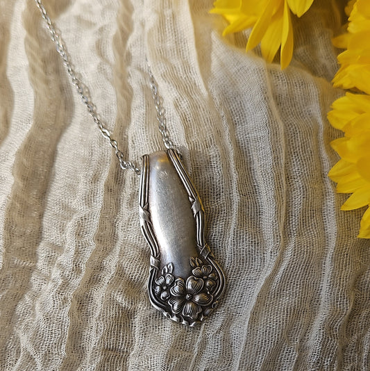 Queens Crown Spoon Necklace