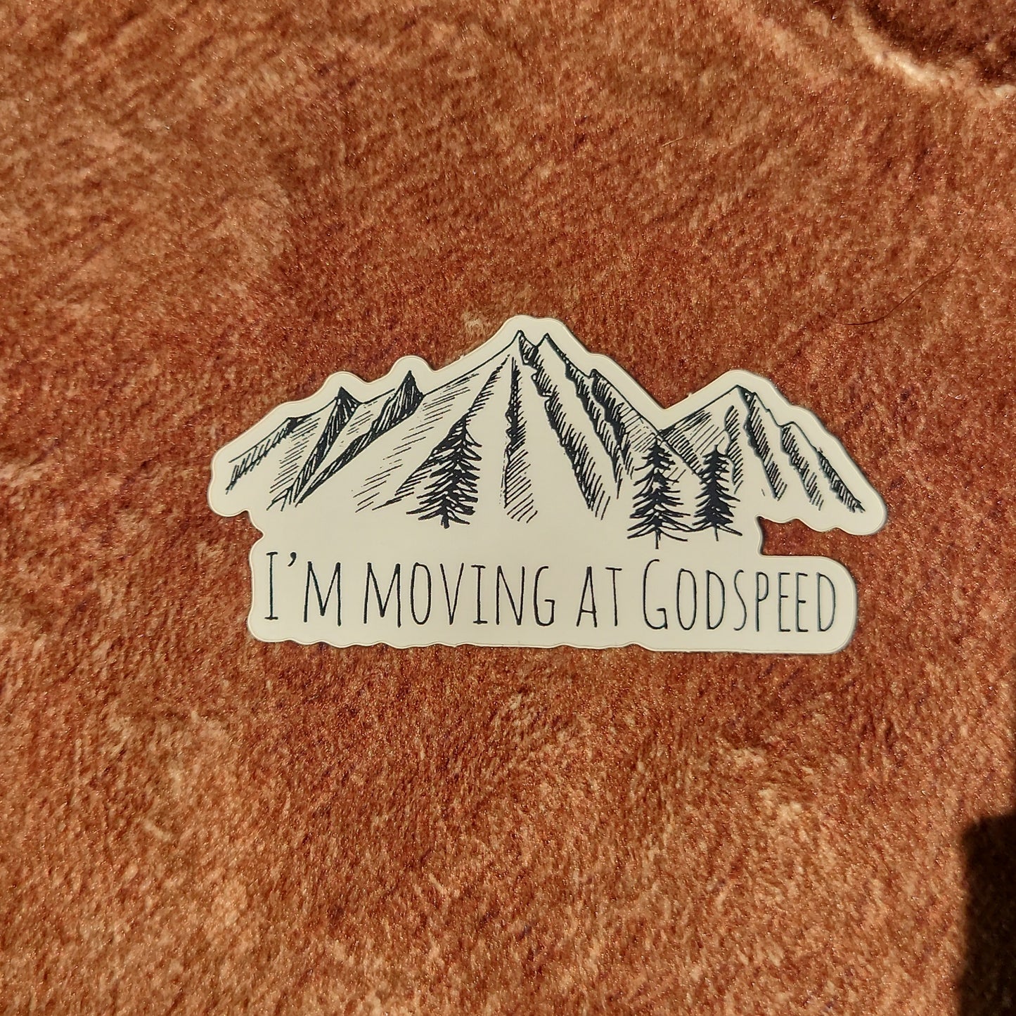 I'm moving at Godspeed