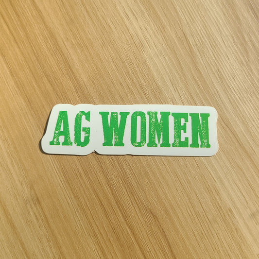 Ag Women Sticker