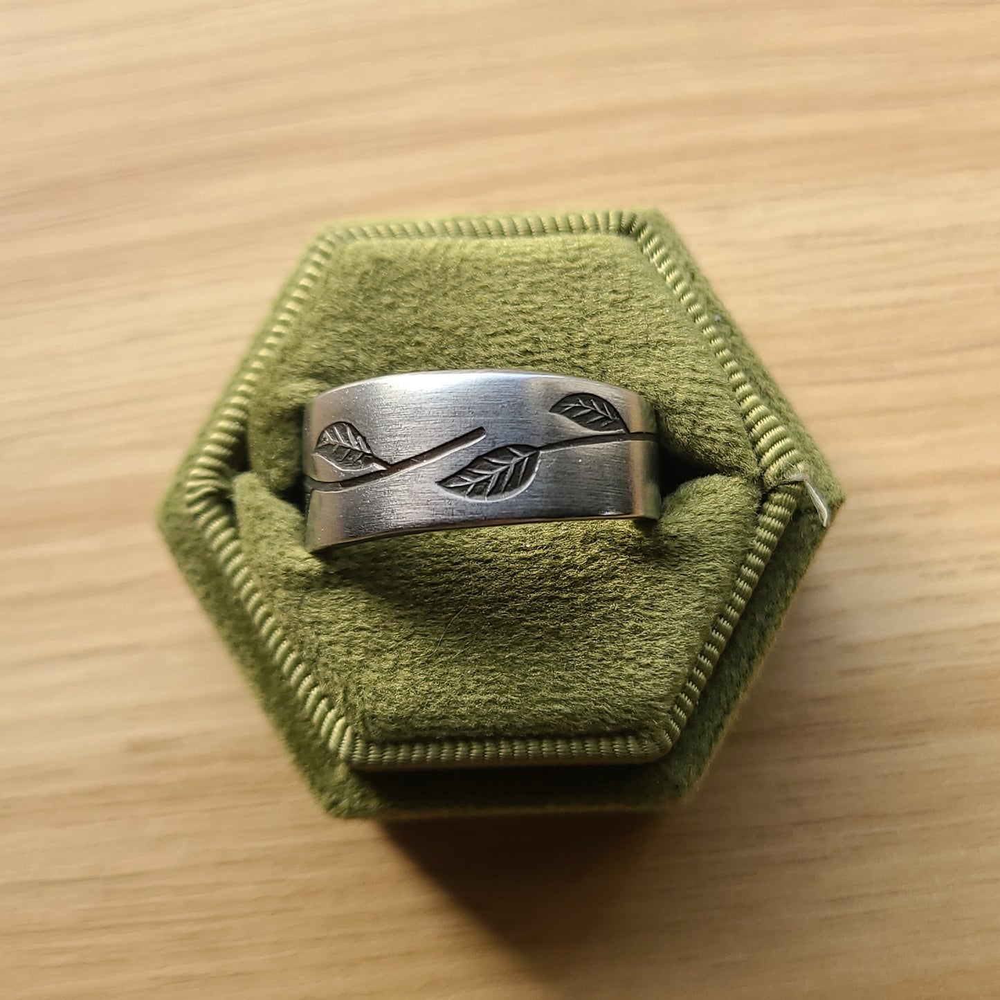 Autumn Leaves Spoon Ring